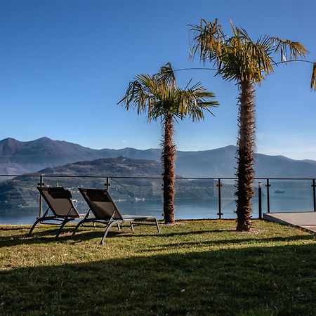 Mia Isola With Lake View, Garden And Swimming Pool Parzanica Екстериор снимка